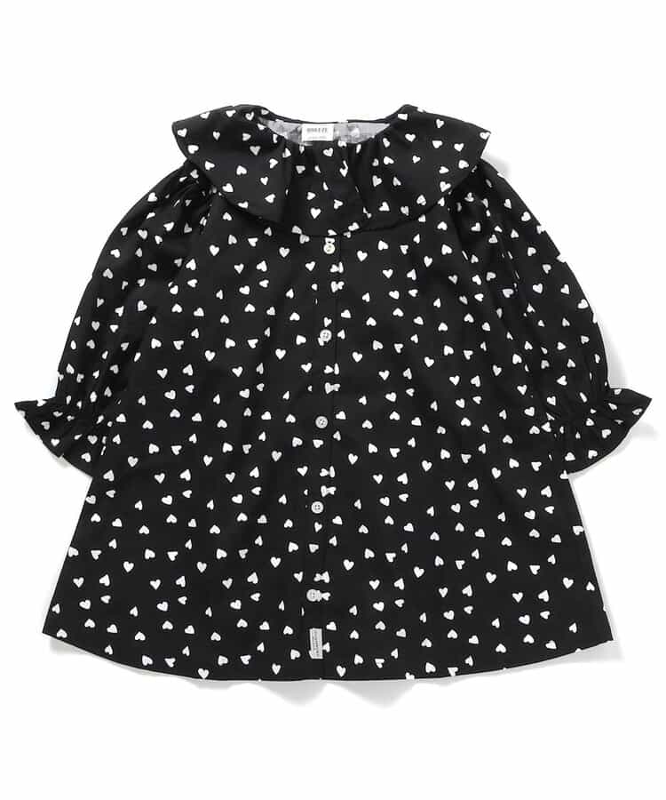 日本童裝 BREEZE 襯衫連身裙 90-140cm 女童款 秋季 DRESSES