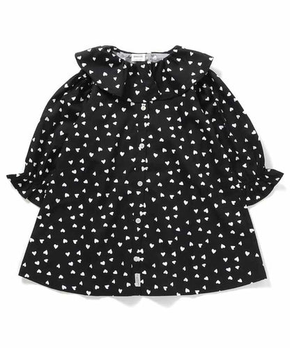 日本童裝 BREEZE 襯衫連身裙 90-140cm 女童款 秋季 DRESSES