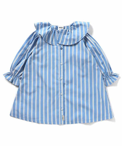 日本童裝 BREEZE 襯衫連身裙 90-140cm 女童款 秋季 DRESSES