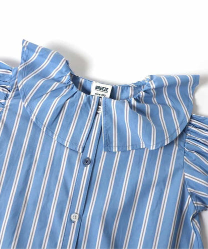 日本童裝 BREEZE 襯衫連身裙 90-140cm 女童款 秋季 DRESSES