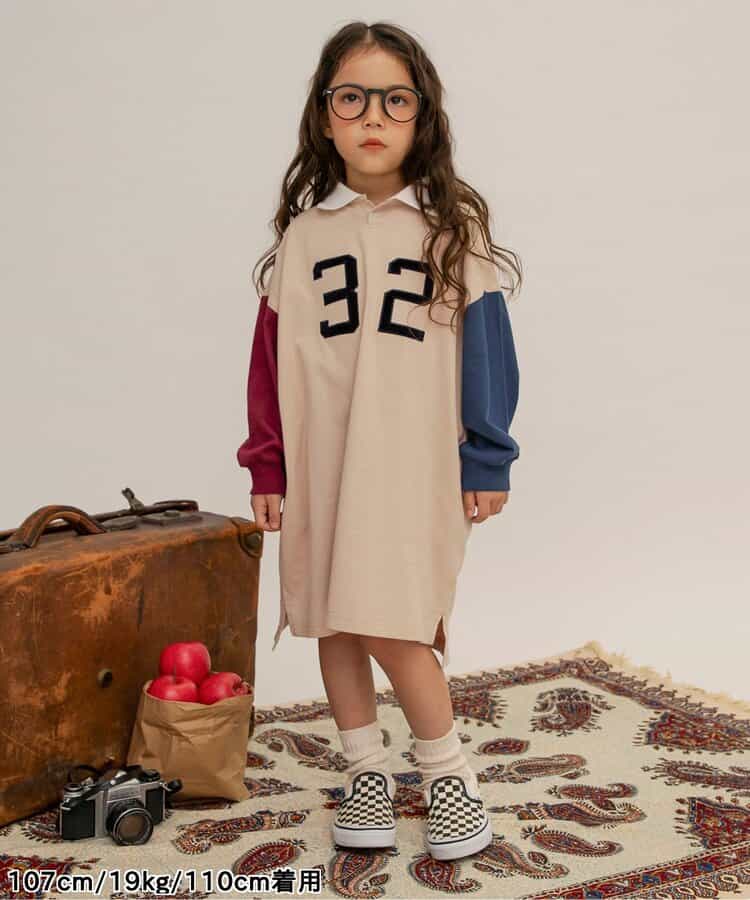 日本童裝 BREEZE Polo連身裙 80-140cm 女童款 秋季 DRESSES