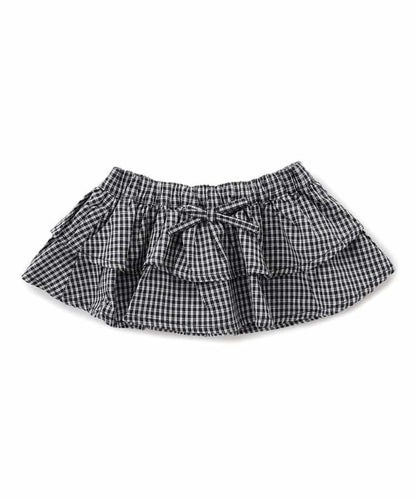 日本童裝 BREEZE 層疊荷葉邊半身裙 80-140cm 女童款 秋季 DRESSES
