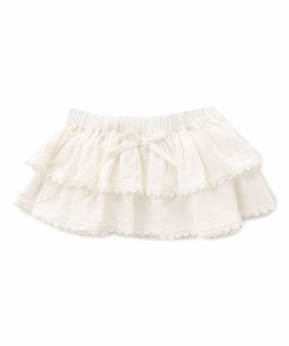 日本童裝 BREEZE 層疊荷葉邊半身裙 80-140cm 女童款 秋季 DRESSES