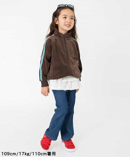 日本童裝 BREEZE 層疊荷葉邊半身裙 80-140cm 女童款 秋季 DRESSES
