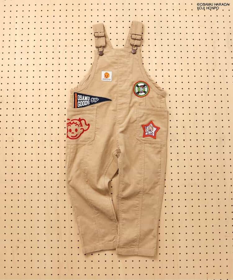 日本童裝 BREEZE x OSAMU GOOD 吊帶連衣 80-130cm 男童款 秋季 Jumpsuit