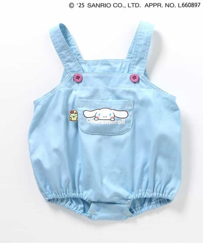 日本童裝 BREEZE x Sanrio 吊帶連衣 70-80cm 男童款/女童款 初生嬰兒 秋季 Jumpsuit