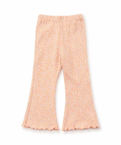 日本童裝 BREEZE 全身提花喇叭褲 80-140cm 女童款 秋季 PANTS