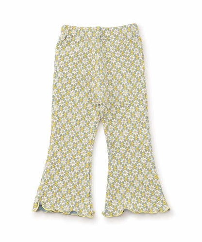 日本童裝 BREEZE 全身提花喇叭褲 80-140cm 女童款 秋季 PANTS