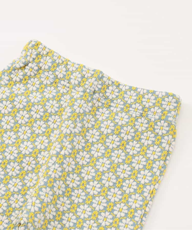 日本童裝 BREEZE 全身提花喇叭褲 80-140cm 女童款 秋季 PANTS