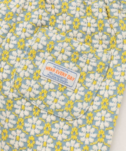 日本童裝 BREEZE 全身提花喇叭褲 80-140cm 女童款 秋季 PANTS