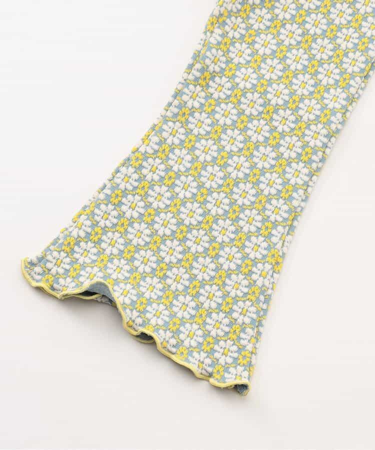 日本童裝 BREEZE 全身提花喇叭褲 80-140cm 女童款 秋季 PANTS