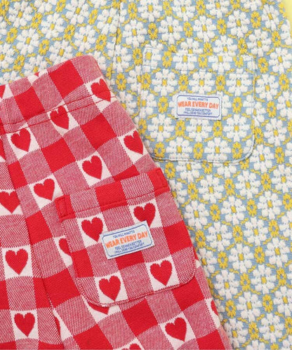 日本童裝 BREEZE 全身提花喇叭褲 80-140cm 女童款 秋季 PANTS