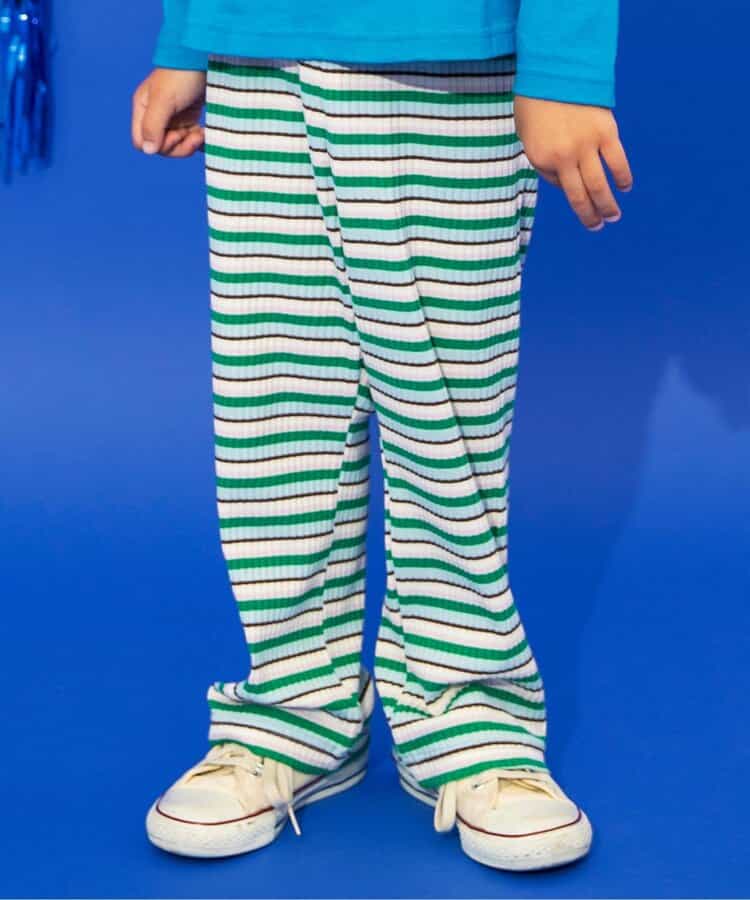 日本童裝 BREEZE 彩色羅紋長褲 80-140cm 男童款/女童款 秋季 PANTS