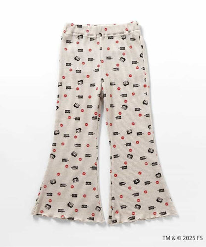 日本童裝 BREEZE x Betty Boop 喇叭長褲 80-140cm 女童款 秋季 PANTS