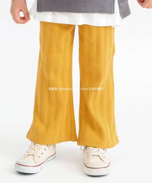 日本童裝 BR#22EE 喇叭羅紋長褲 80-140cm 女童款 秋季 PANTS