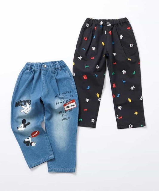 日本童裝 BREEZE x Disney 牛仔長褲 80-130cm 男童款/女童款 秋季 PANTS