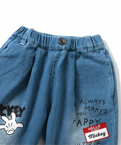 日本童裝 BREEZE x Disney 牛仔長褲 80-130cm 男童款/女童款 秋季 PANTS