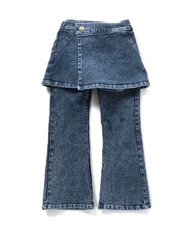 日本童裝 BREEZE 牛仔裙及褲子套裝 90-140cm 女童款 秋季 SKIRTS PANTS
