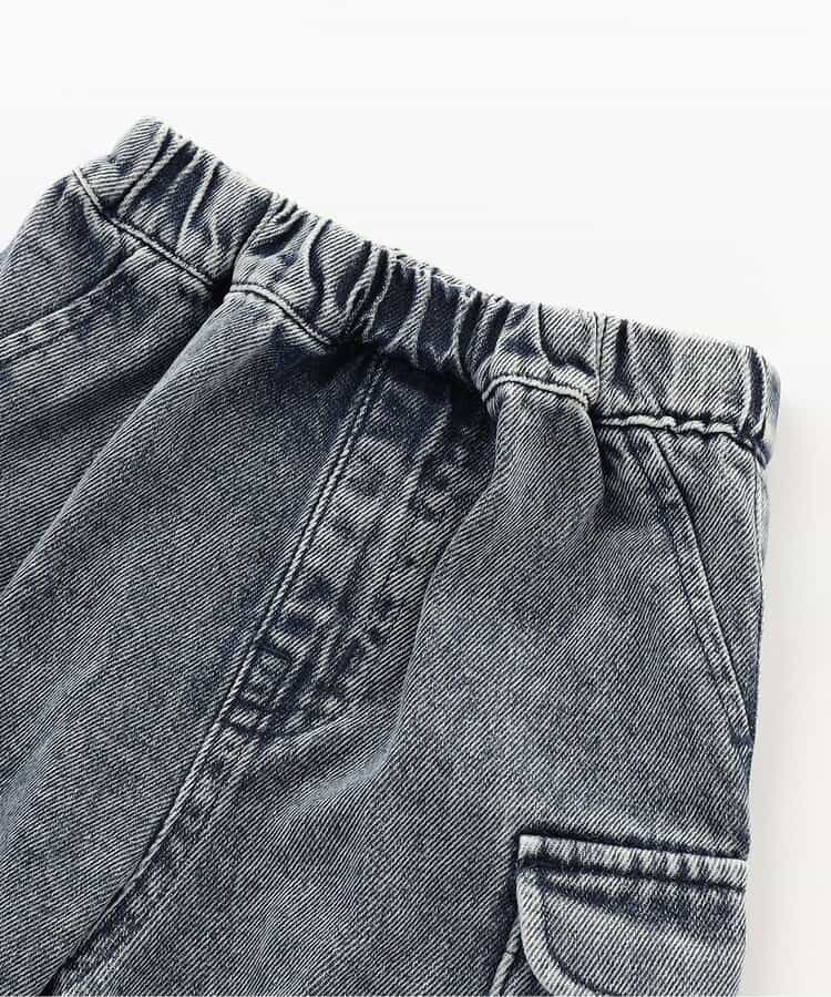 日本童裝 BREEZE 工裝短褲 70-80cm 男童款 初生嬰兒 秋季 PANTS