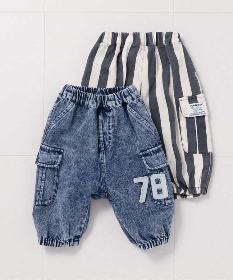 日本童裝 BREEZE 工裝短褲 70-80cm 男童款 初生嬰兒 秋季 PANTS