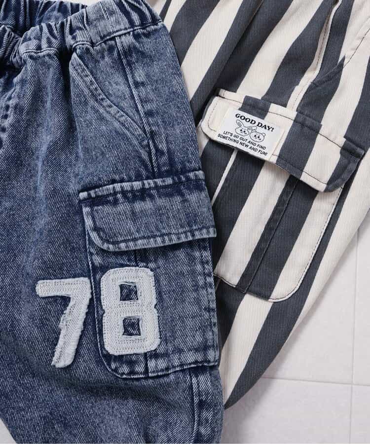 日本童裝 BREEZE 工裝短褲 70-80cm 男童款 初生嬰兒 秋季 PANTS