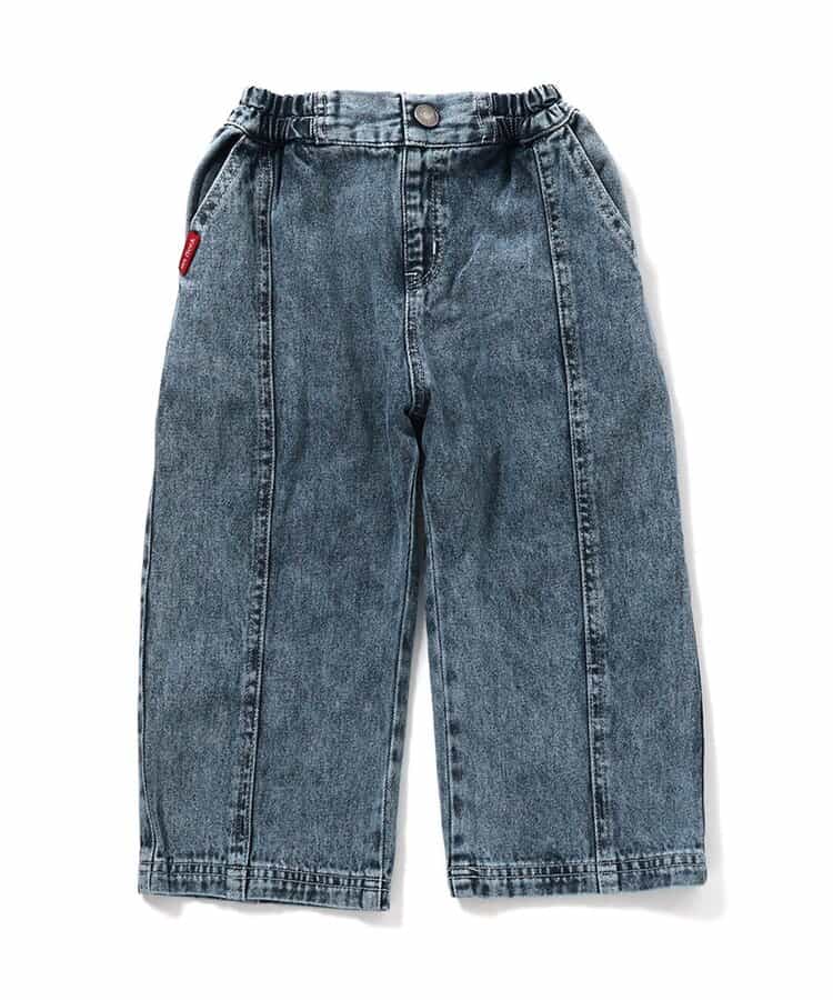 日本童裝 BREEZE 寬鬆牛仔長褲 90-160cm 男童款 秋季 PANTS
