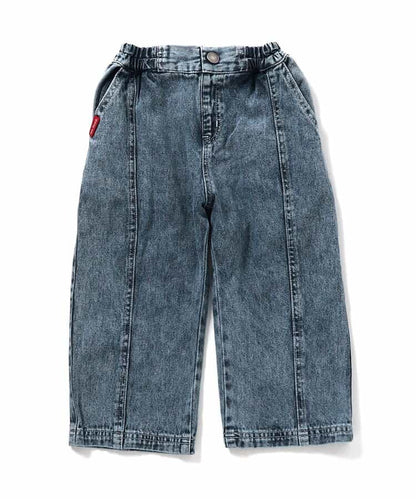 日本童裝 BREEZE 寬鬆牛仔長褲 90-160cm 男童款 秋季 PANTS