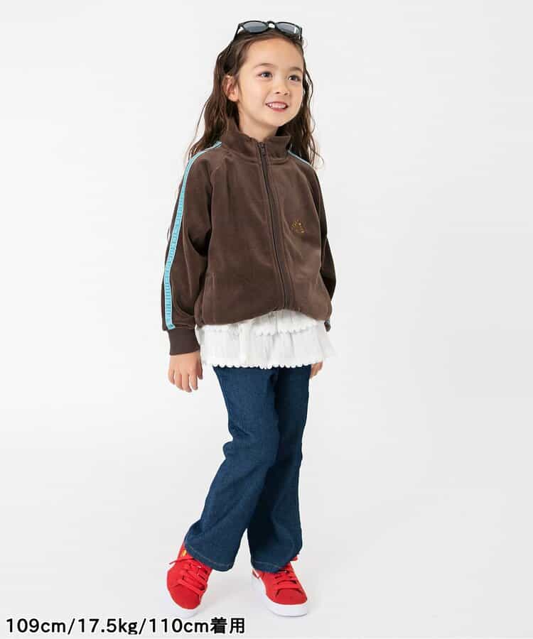 日本童裝 BREEZE 休閒喇叭褲 80-140cm 女童款 秋季 PANTS