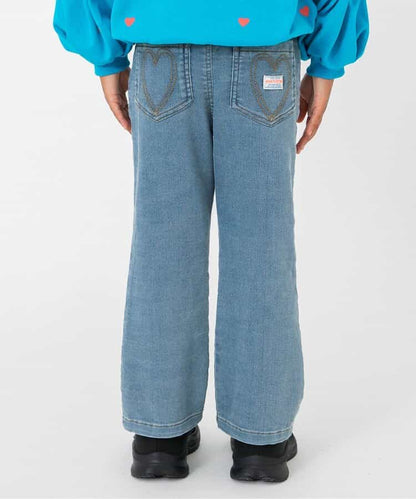 日本童裝 BREEZE 休閒喇叭褲 80-140cm 女童款 秋季 PANTS