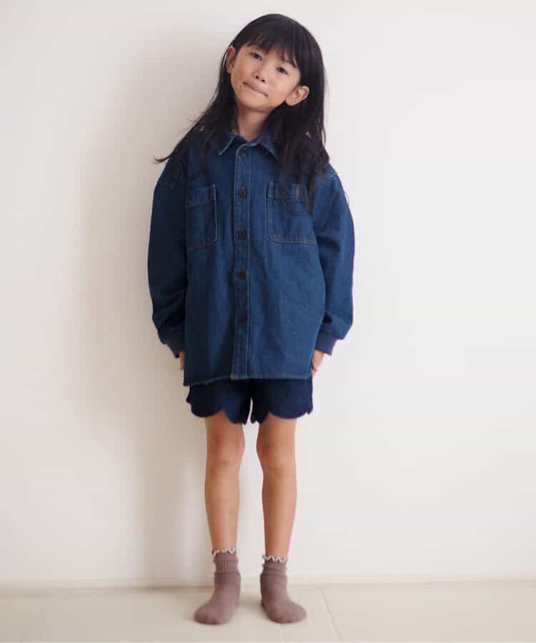 日本童裝 BREEZE 扇貝型短褲 80-140cm 女童款 秋季 TOPS