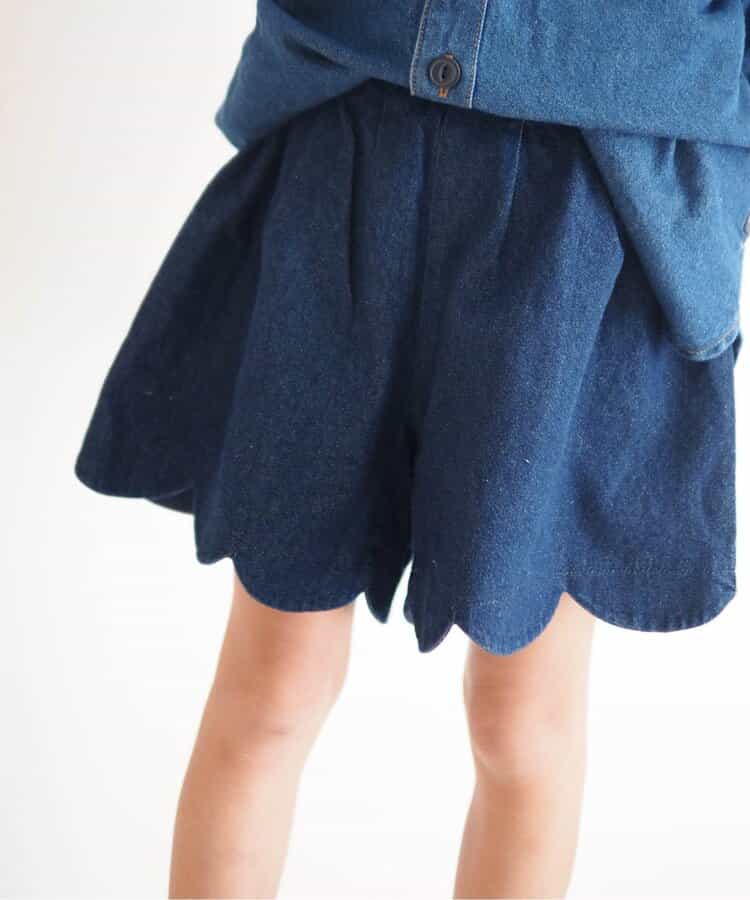 日本童裝 BREEZE 扇貝型短褲 80-140cm 女童款 秋季 TOPS