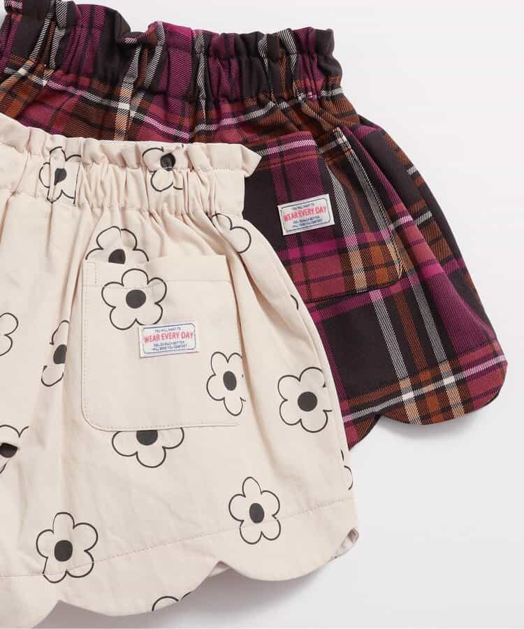 日本童裝 BREEZE 扇貝型短褲 80-140cm 女童款 秋季 TOPS