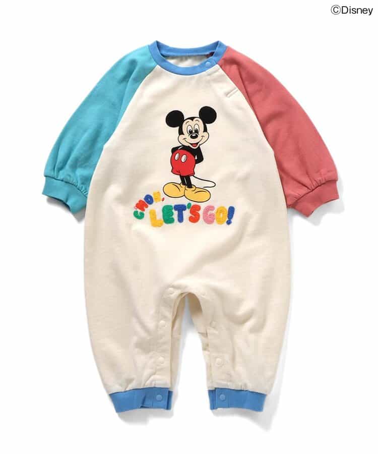 日本童裝 BREEZE x Disney 連衣 70-80cm 男童款/女童款 初生嬰兒 秋季 Jumpsuit