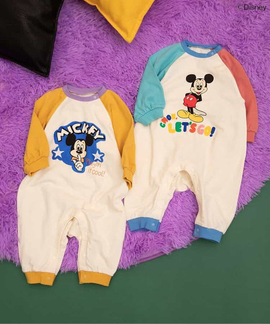 日本童裝 BREEZE x Disney 連衣 70-80cm 男童款/女童款 初生嬰兒 秋季 Jumpsuit