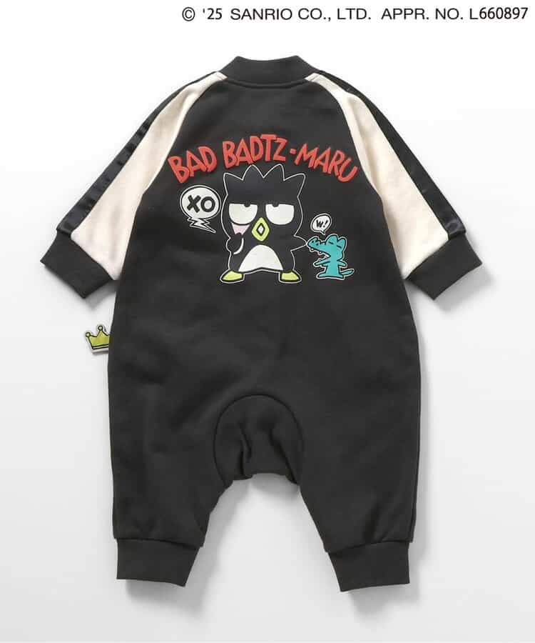 日本童裝 BREEZE x Sanrio 棒球風連衣 70-80cm 男童款/女童款 初生嬰兒 秋季 Jumpsuit