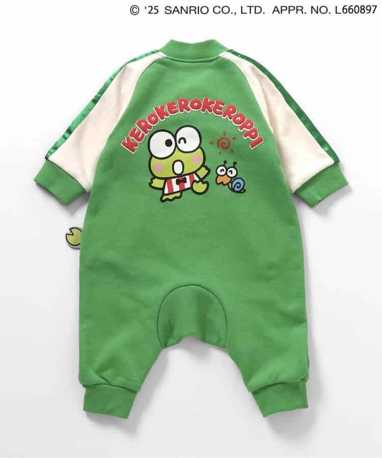 日本童裝 BREEZE x Sanrio 棒球風連衣 70-80cm 男童款/女童款 初生嬰兒 秋季 Jumpsuit