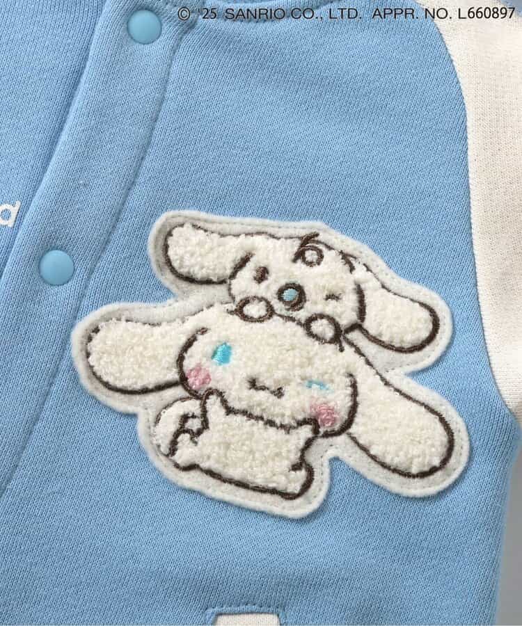 日本童裝 BREEZE x Sanrio 棒球風連衣 70-80cm 男童款/女童款 初生嬰兒 秋季 Jumpsuit