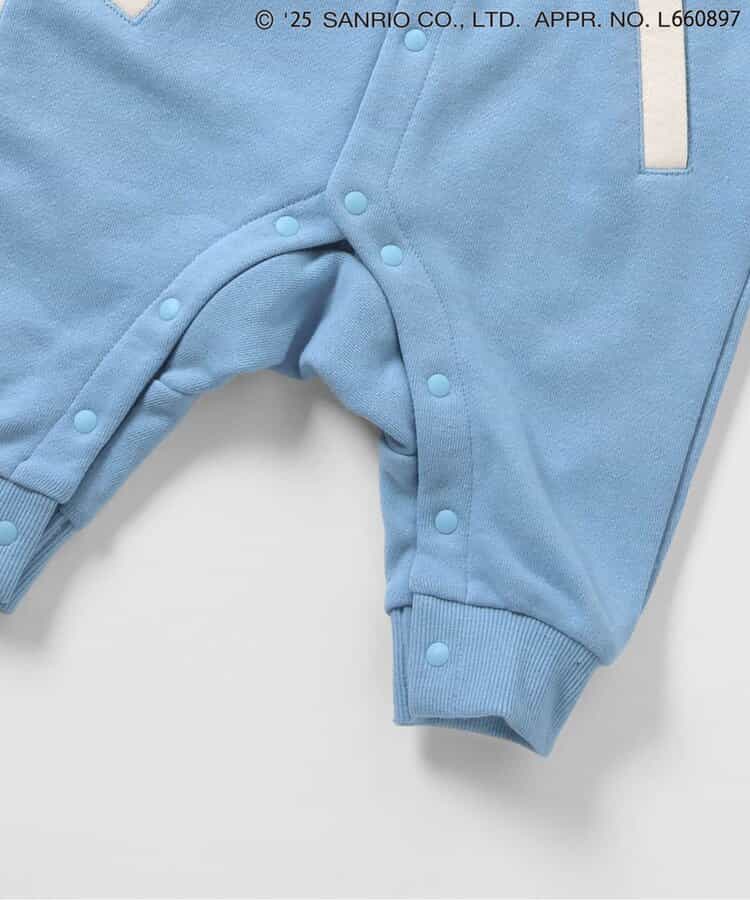 日本童裝 BREEZE x Sanrio 棒球風連衣 70-80cm 男童款/女童款 初生嬰兒 秋季 Jumpsuit