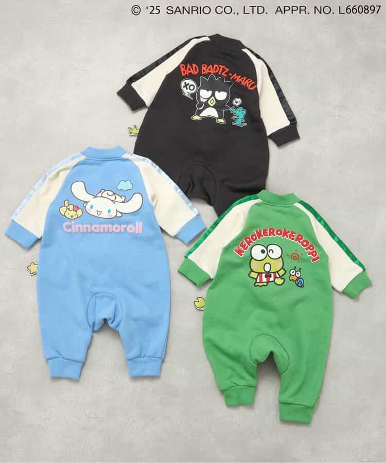 日本童裝 BREEZE x Sanrio 棒球風連衣 70-80cm 男童款/女童款 初生嬰兒 秋季 Jumpsuit