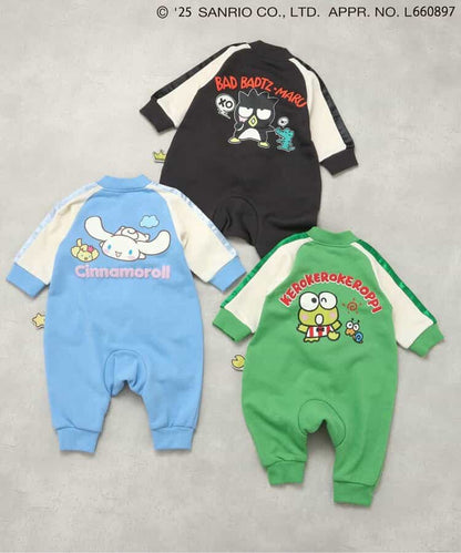 日本童裝 BREEZE x Sanrio 棒球風連衣 70-80cm 男童款/女童款 初生嬰兒 秋季 Jumpsuit