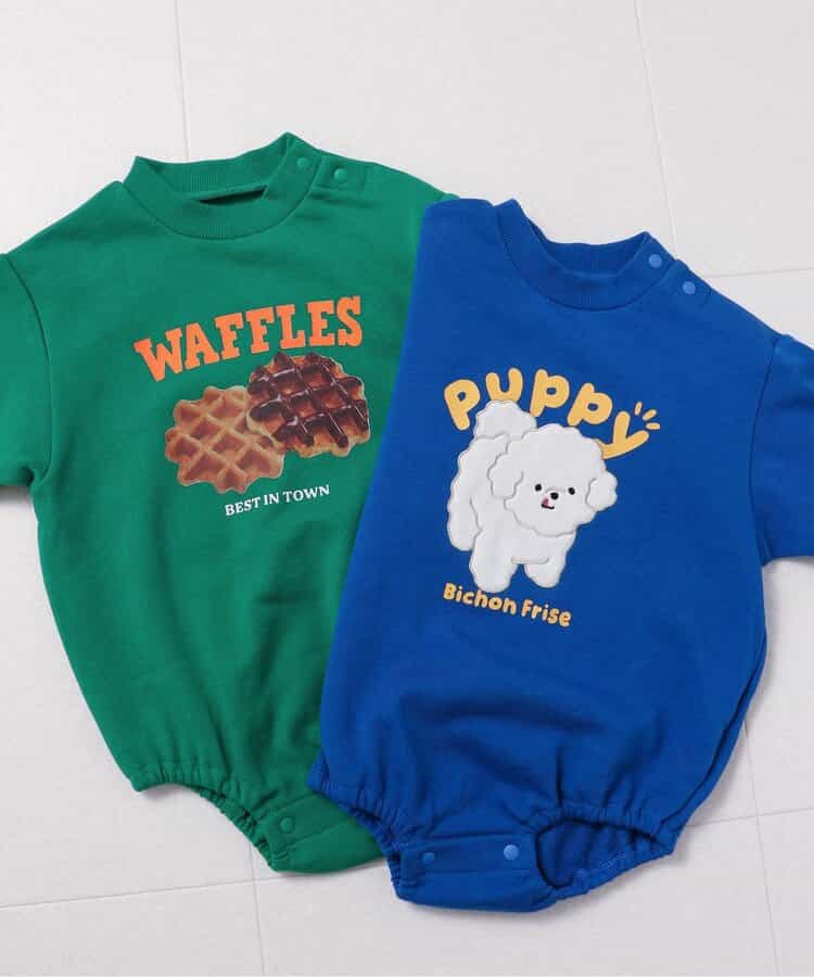 日本童裝 BREEZE 連衣 70-80cm 男童款 初生嬰兒 秋季 Jumpsuit