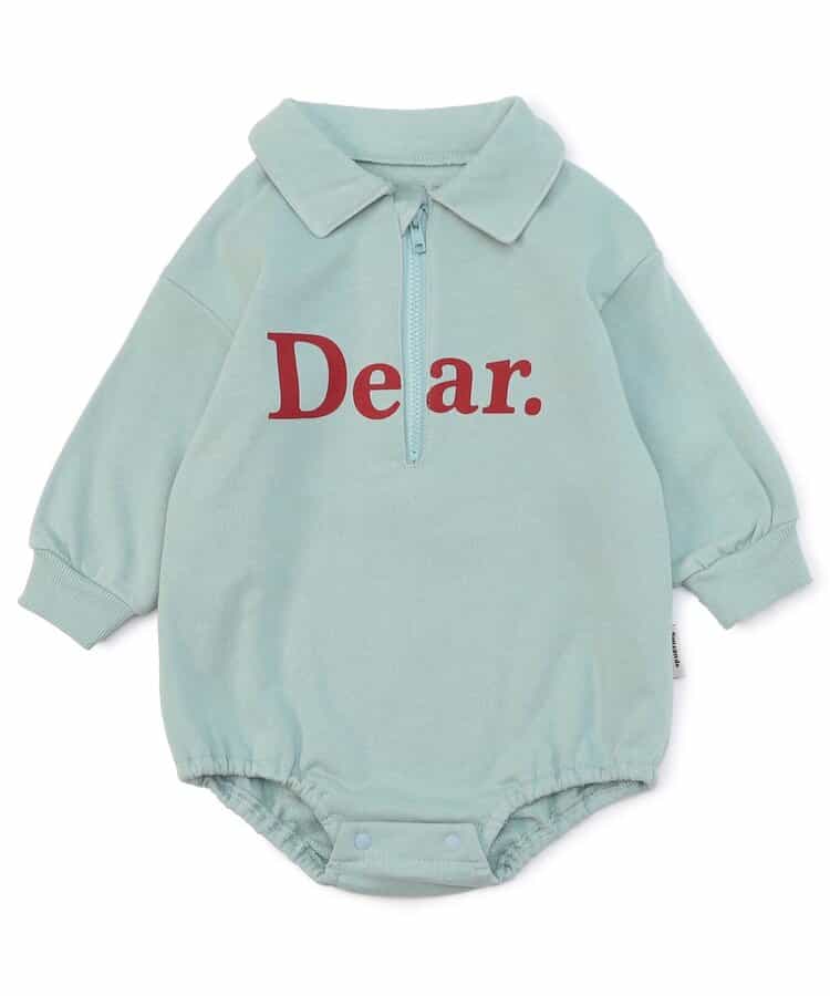 日本童裝 BREEZE 連衣 70-80cm 男童款 初生嬰兒 秋季 Jumpsuit 聖誕紅/新年紅