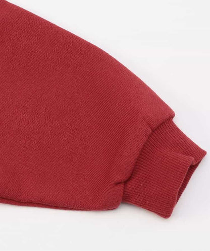 日本童裝 BREEZE 連衣 70-80cm 男童款 初生嬰兒 秋季 Jumpsuit 聖誕紅/新年紅