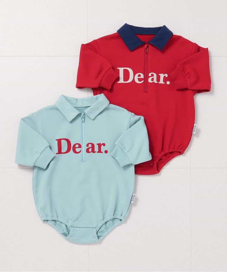 日本童裝 BREEZE 連衣 70-80cm 男童款 初生嬰兒 秋季 Jumpsuit 聖誕紅/新年紅