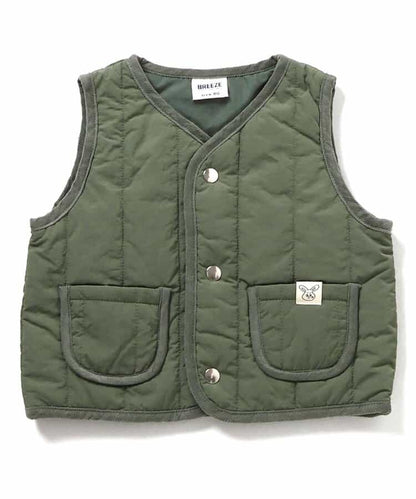 日本童裝 BREEZE 夾棉背心 80cm 男童款 初生嬰兒 秋季 OUTERWEAR