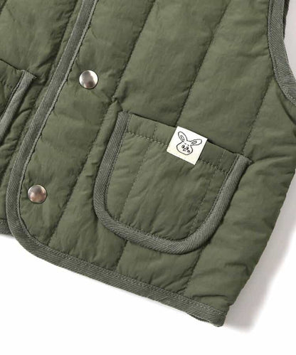 日本童裝 BREEZE 夾棉背心 80cm 男童款 初生嬰兒 秋季 OUTERWEAR