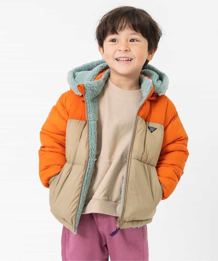 日本童裝 BREEZE 2Way 雙面兩著夾棉厚身保暖外套 80-150cm 男童款/女童款 冬季 (適合寒冷天氣、溫度低天氣及落雪）OUTERWEAR【日本預售：2025年11月上旬】
