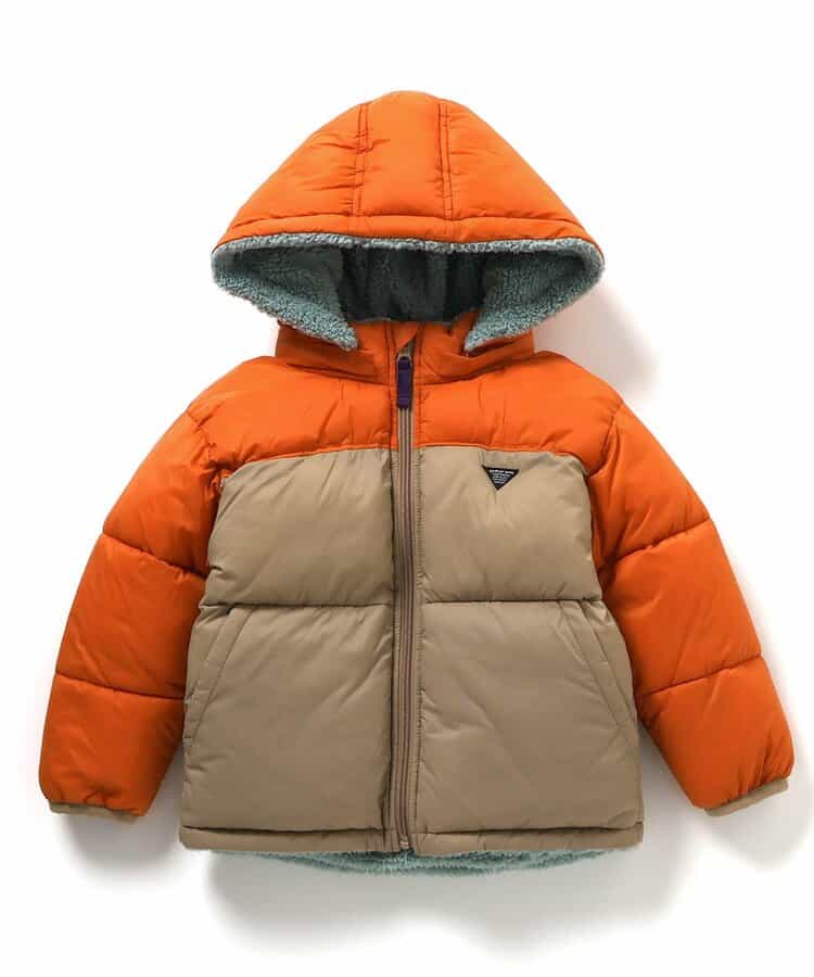 日本童裝 BREEZE 2Way 雙面兩著夾棉厚身保暖外套 80-150cm 男童款/女童款 冬季 (適合寒冷天氣、溫度低天氣及落雪）OUTERWEAR【日本預售：2025年11月上旬】