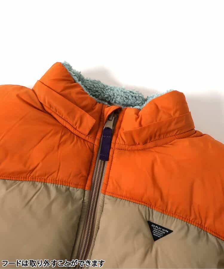 日本童裝 BREEZE 2Way 雙面兩著夾棉厚身保暖外套 80-150cm 男童款/女童款 冬季 (適合寒冷天氣、溫度低天氣及落雪）OUTERWEAR【日本預售：2025年11月上旬】