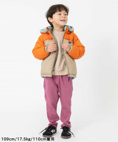 日本童裝 BREEZE 2Way 雙面兩著夾棉厚身保暖外套 80-150cm 男童款/女童款 冬季 (適合寒冷天氣、溫度低天氣及落雪）OUTERWEAR【日本預售：2025年11月上旬】